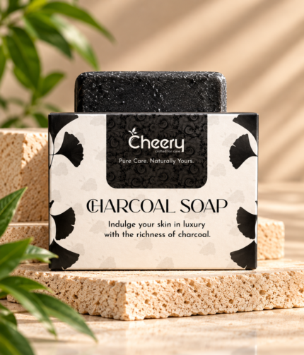 Cheery Charcoal Soap